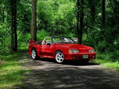 Ford : Mustang GT 1991 ford mustang gt convertible 5.0 clean foxbody 95 original