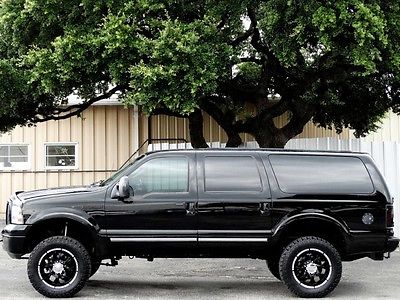 Ford : Excursion Limited Power Stroke Diesel 4X4 2005 excursion diesel lifted helo wheels rear air bags dvd navigation sunroof