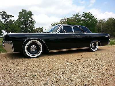 Lincoln : Continental 1961 lincoln black suicide door all factory options incredible condition