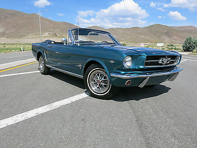 Ford : Mustang convertible 65 mustang v 8 manual trans convertible had the car since 86