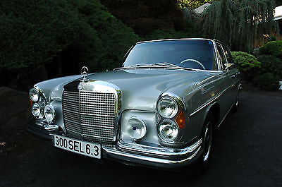 Mercedes-Benz : 300-Series SEL 1970 mercedes benz 300 sel 6.3 sunroof two tone paint 9 1 compression