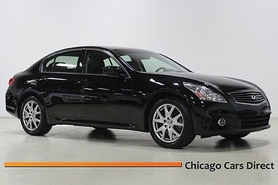 Infiniti : G37 x G37Xs AWD 13 g 37 xs awd 4 x 4 sport premium navigation gps clean black low miles warranty il