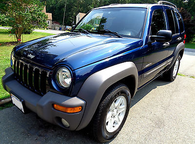 Jeep : Liberty SPORT **SPOTLESS 2004 JEEP LIBERTY SPORT 3.7L LOADED 4X4 ONE OWNER RUNS/LOOKS like NEW