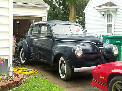 Plymouth : Other 1941 plymouth 4 door 6 cylinder runs and on the road info call 716 523 5536