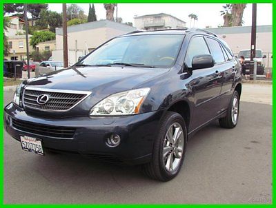 Lexus : RX Base Sport Utility 4-Door 2007 rx rx 400 h hybrid 4 x 4 one owner nav back camera leather moon mint cond