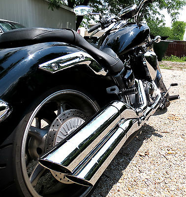 Yamaha : Other 2012 yahama stryker 1304 cc black chrome 1 931 miles