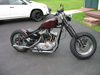 Harley-Davidson : Other Harley Springer Ironhead Rigid Old School hard tail chopper bobber