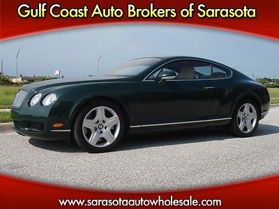 Bentley : Continental GT GT! ONLY 44K MILES! 12 CYL! AWD! CARFAX! SHARP! LOOK! 2005 bentley gt only 44 k miles 12 cyl awd carfax sharp look