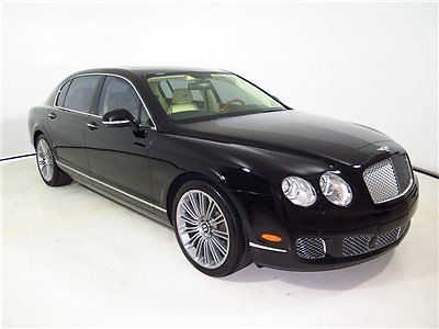 Bentley : Continental Flying Spur 4dr Sedan Speed 2012 flying spur speed 5 k miles rear tables adaptive cruise camera s 2013 2014