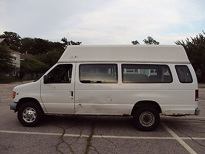 Ford : E-Series Van E350 Ford E350 van with wheelchair lift body/rough engine/runs well 2001 inspected