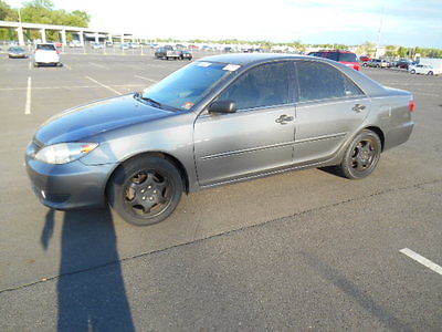 Toyota : Camry 2005 TOYOTA CAMRY,4 CYL,RUNS GREAT,B/O BUYS !!! 2005 toyota camry sedan all power cold a c reliable 30 mpg nice car b o buys
