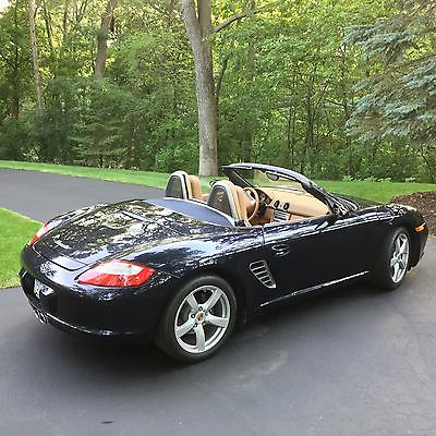 Porsche : Boxster Base Convertible 2-Door Great car, midnight blue, super fun to drive, excellent condition, low miles