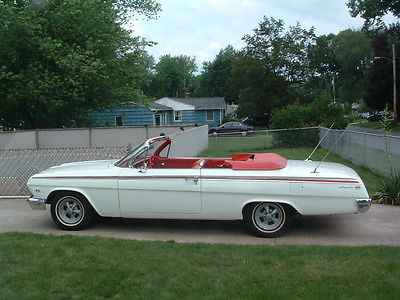 Chevrolet : Impala 1962 chevrolet impala ss convertible mild custom