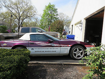 Chevrolet : Corvette Indianapolis 500 Pace Car Convertible 2-Door 1995 chevrolet corvette indianapolis 500 pace car convertible 2 door 5.7 l