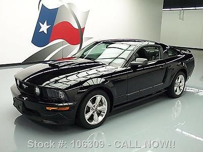 Ford : Mustang GT/CS PREMIUM AUTO HTD LEATHER 2009 ford mustang gt cs premium auto htd leather 50 k mi 106309 texas direct
