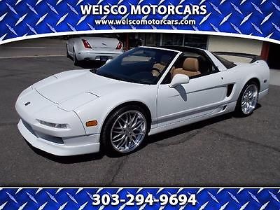 Acura : NSX NSX-T 1996 acura nsx t only 60 k miles white over tan