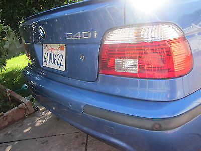 BMW : 5-Series 540i/6-Speed Manual V8  Estoril Blue California 1997 bmw 540 i 6 speed manual v 8 dinan chip custom exhaust intake sport susp