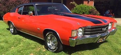 Chevrolet : Chevelle 2 DOOR HARD TOP NO RESERVE !!!...1972 CHEVELLE SS (CLOAN) 350 AUTO. ..VERY CLEAN NO RUST !!!