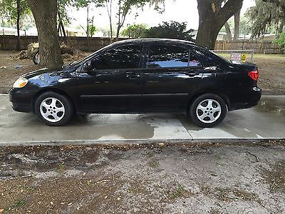 Toyota : Corolla CE 2008 toyota corolla 4 door black with full tint good condition