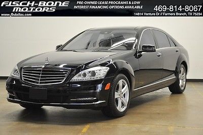 Mercedes-Benz : S-Class S550 4MATIC AWD 13 s 550 4 matic awd driver asst pkg dynamic drive heated cooled leather bluetooth