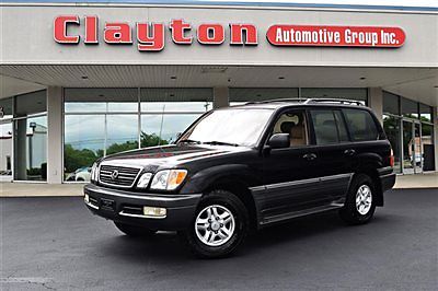 Lexus : LX 4dr SUV 1999 lexus lx 470 4.7 l 4 wd leather sunroof t b replaced new tires local trade