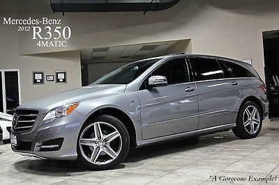 Mercedes-Benz : R-Class 4dr Wagon 2012 mercedes benz r 350 4 matic third row one owner nav heated seats loaded
