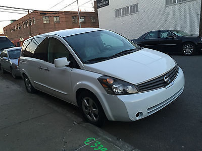 Nissan : Quest MINIVAN 2007 nissan quest white 7 passenger minivan