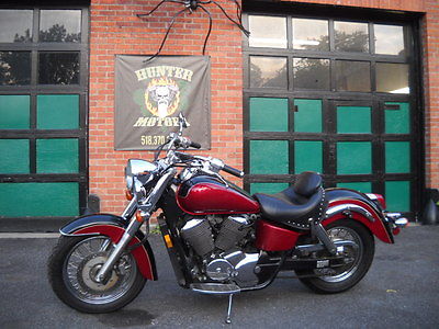Honda : Shadow 2002 honda vt 750 shadow deluxe only 8810 miles ready to ride state inspected