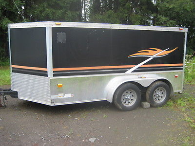 2006 haulmark 7x14 tandem trailer