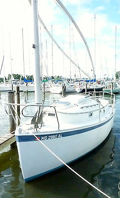 Nice Nonsuch 22 Sailboat - Catboat Rig - Inboard Diesel - Located Solomons, MD