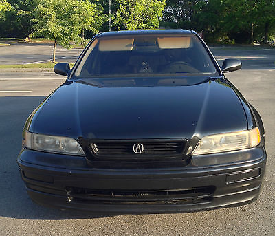 Acura : Legend L Sedan 4-Door 1993 black acura legend l sedan 4 door 3.2 l v 6 18 rim loaded