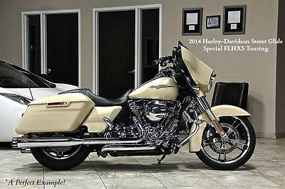 Harley-Davidson : Touring Touring 2014 harley davidson street glide special flhxs touring sand cammo clean extra