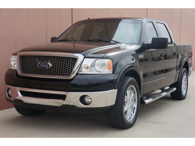 Ford : F-150 LARIAT CREW 07 ford f 150 lariat 2 wd crew cab accident free texas truck carfax certified