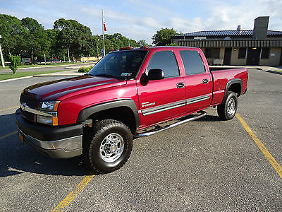 Chevrolet : Silverado 2500 LT 2004.5 chevrolet silverado lt 2500 hd 4 x 4 lly duramax allision trans