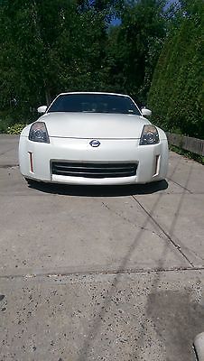 Nissan : 350Z Base Coupe 2-Door 2007 nissan 350 z white manual coupe rwd low miles