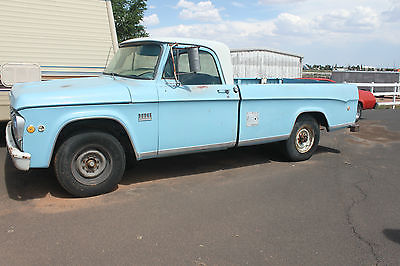 Dodge : Other Pickups 1969 dodge pickup chrysler