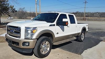 Ford : F-250 King Ranch 2011 ford f 250 king ranch crew cab short bed 158 k miles 4 x 4 6.7 l diesel