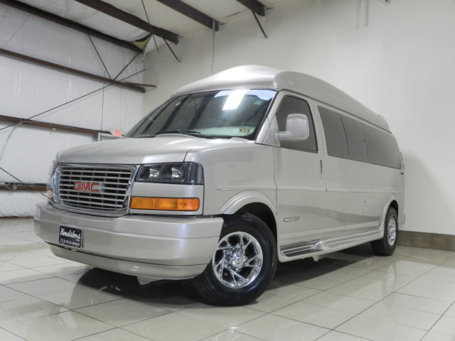 GMC : Savana CONVERSION GMC SAVANA EXPLORER HI-TOP CONVERSION VAN 9 PASS TV/DVD WIRELESS HEADSET 3RD ROW