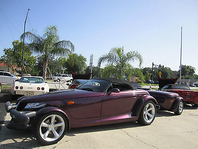 Plymouth : Prowler Convertible Only 11k miles, Garage kept EXCELLENT, Includes matching trailer!