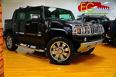 Hummer : H2 Luxury Crew Cab Pick Up 2008 hummer h 2 sut luxury for sale blk on blk lots of chrome low miles navi dvd