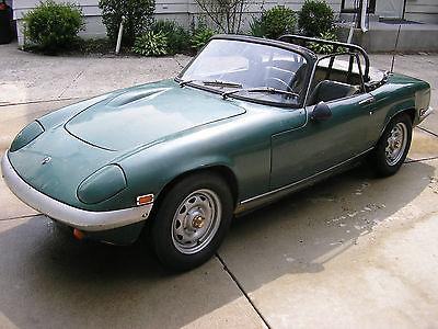 Lotus : Other Elan S4 DHC 1969 lotus elan s 4 dhc one family owned since new complete project car