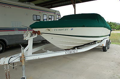 Super Nice 1997 Cobalt 232 Bowrider with Volvo Penta 330HP and Dorsey Trailer