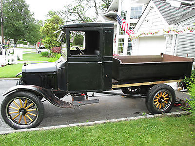 Ford : Model T Delivery 1923 ford model tt 1 ton w dump body original engine paint registered