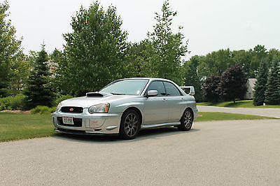 Subaru : Impreza WRX STI 2004 subaru impreza wrx sti silver very clean and fun ot drive