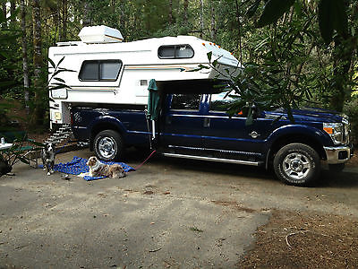 Ford : F-350 XLT 2011 f 350 xlt diesel crew cab 4 x 4 1997 9.5 northern lite camper