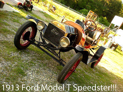 Ford : Model T 1913 ford model t speedster parade car show crowd pleaser extraordinaire