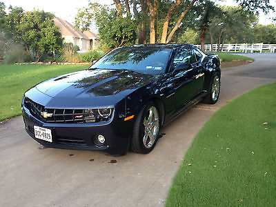 Chevrolet : Camaro RS 2LT Coupe 2 lt rs midnight blue sunroof 22 000 miles fully detailed 22 k miles
