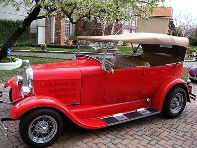 Ford : Model A 4 door Convertible  1929 ford phaeton