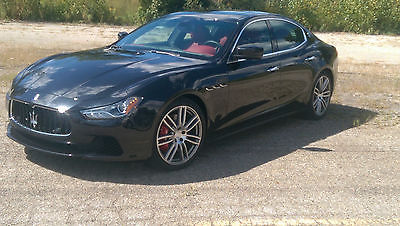 Maserati : Ghibli S Q4 Premium/Luxury/Sport Pkg Suede Carbon Trim 20's 14 maserati ghibli sq 4 luxury premium sport pkgs w carbon suede 20 s 1400 miles