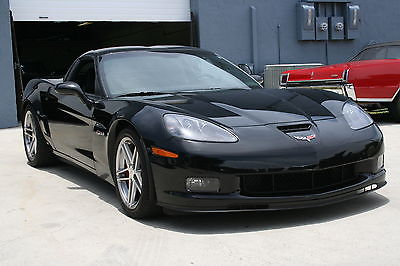 Chevrolet : Corvette Z06 LS7 505HP Coupe 2006 corvette z 06 coupe black on black navigation only 10 k miles l k video